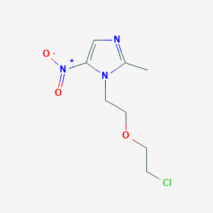 1-[2-(2-Chloroethoxy)ethyl]-2-methyl-5-nitro-1H-imidazoleͼƬ