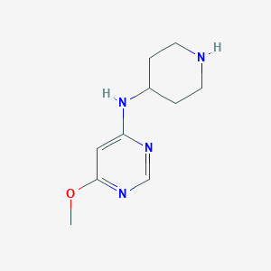 6-methoxy-N-(piperidin-4-yl)pyrimidin-4-amine图片