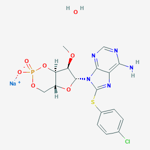 8-(4-Chlorophenylthio)-2'-O-methyladenosine 3',5'-cyclic Monophosphate Sodium SaltͼƬ