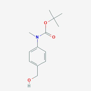 tert-butyl 4-(hydroxymethyl)phenyl(methyl)carbamateͼƬ