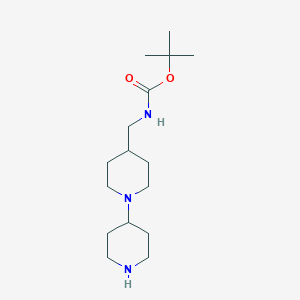 tert-Butyl(1,4'-bipiperidin-4-ylmethyl)-carbamateͼƬ