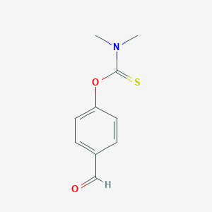 1-(4-formylphenoxy)-N,N-dimethylmethanethioamide图片