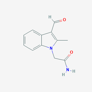 2-(3-Formyl-2-methyl-1H-indol-1-yl)acetamideͼƬ