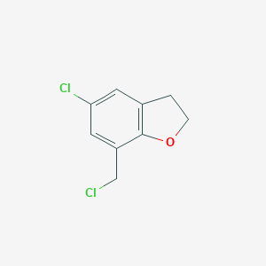 5-chloro-7-(chloromethyl)-2,3-dihydro-1-benzofuranͼƬ