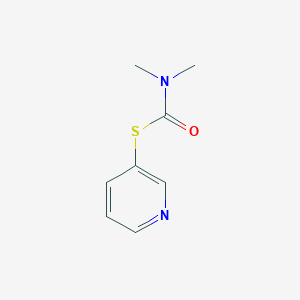 N,N-dimethyl-1-(pyridin-3-ylsulfanyl)formamideͼƬ