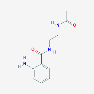 N-{2-[(2-Aminophenyl)formamido]ethyl}acetamideͼƬ