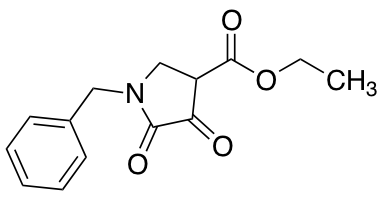 1-Benzyl-4,5-dioxo-pyrrolidine-3-carboxylic acid ethyl esterͼƬ