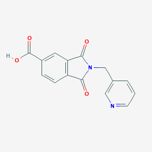 1,3-Dioxo-2-pyridin-3-ylmethyl-2,3-dihydro-1H-isoindole-5-carboxylic acidͼƬ