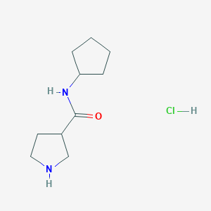 Pyrrolidine-3-carboxylic acid cyclopentylamidehydrochloride图片