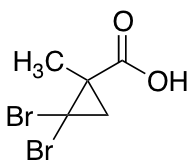 2,2-Dibromo-1-methylcyclopropanecarboxylic acidͼƬ