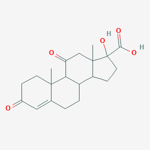 17-Hydroxy-3,11-dioxo-androst-4-ene-17β-carboxylic Acid图片