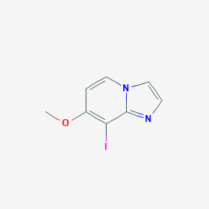 8-碘-7-甲氧基咪唑并[1,2-a]吡啶图片
