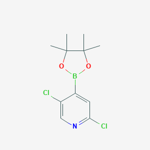2,5-二氯-4-(4,4,5,5-四甲基-1,3,2-二恶硼戊环-2-基)吡啶图片