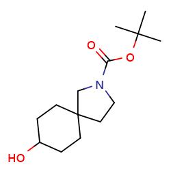 tert-butyl8-hydroxy-2-azaspiro[4,5]decane-2-carboxylate图片