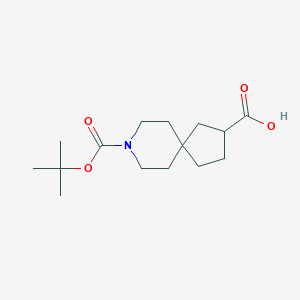 8-tert-butoxycarbonyl-8-azaspiro[4,5]decane-3-carboxylicacidͼƬ