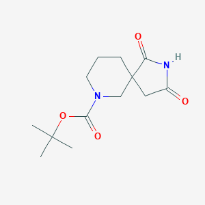 tert-butyl1,3-dioxo-2,9-diazaspiro[4,5]decane-9-carboxylateͼƬ