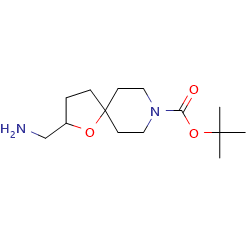 tert-butyl2-(aminomethyl)-1-oxa-8-azaspiro[4,5]decane-8-carboxylate图片