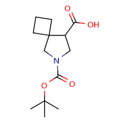 6-[(tert-butoxy)carbonyl]-6-azaspiro[3,4]octane-8-carboxylicacid图片