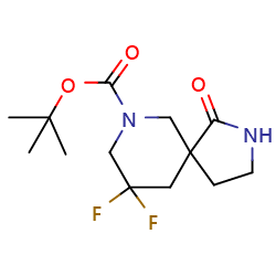 9,9-difluoro-2,7-diaza-spiro[4,5]decan-1-one-7-carboxylicacidtert-butylesterͼƬ