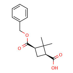 (1S,3R)-3-[(benzyloxy)carbonyl]-2,2-dimethylcyclobutane-1-carboxylicacidͼƬ