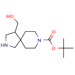 tert-butyl4-(hydroxymethyl)-2,8-diazaspiro[4,5]decane-8-carboxylateͼƬ