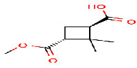 (1R,3R)-3-(methoxycarbonyl)-2,2-dimethylcyclobutane-1-carboxylicacidͼƬ