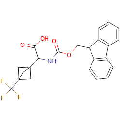 2-({[(9H-fluoren-9-yl)methoxy]carbonyl}amino)-2-[3-(trifluoromethyl)bicyclo[1,1,1]pentan-1-yl]aceticacidͼƬ