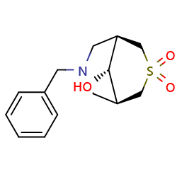 (1R,5S,9s)-7-benzyl-9-hydroxy-3?-thia-7-azabicyclo[3,3,1]nonane-3,3-dioneͼƬ