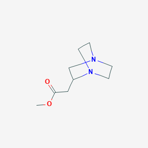 methyl2-{1,4-diazabicyclo[2,2,2]octan-2-yl}acetateͼƬ