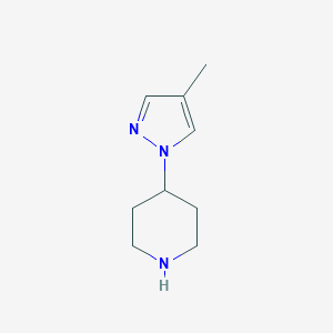 4-(4-Methyl-1H-pyrazol-1-yl)piperidineͼƬ