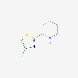 2-(4-methyl-1,3-thiazol-2-yl)piperidineͼƬ