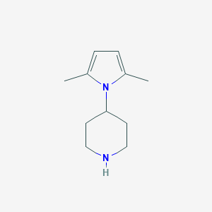 4-(2,5-Dimethyl-pyrrol-1-yl)-piperidine图片