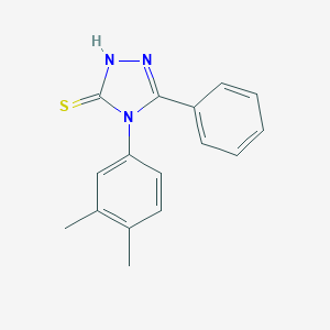 4-(3,4-Dimethylphenyl)-5-phenyl-4H-1,2,4-triazole-3-thiolͼƬ