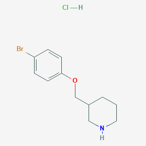 3-[(4-Bromophenoxy)methyl]piperidine hydrochlorideͼƬ