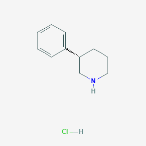 (S)-3-Phenyl-piperidine hydrochlorideͼƬ