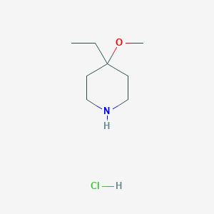 4-ethyl-4-methoxypiperidine hydrochlorideͼƬ