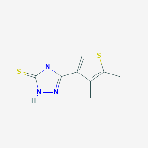 5-(4,5-dimethylthien-3-yl)-4-methyl-4H-1,2,4-triazole-3-thiolͼƬ