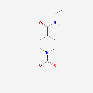 N-Ethyl 1-BOC-piperidine-4-carboxamideͼƬ