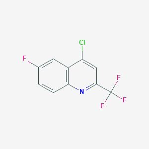 4-Chloro-6-fluoro-2-(trifluoromethyl)quinolineͼƬ