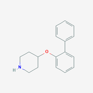 4-([1,1'-Biphenyl]-2-yloxy)piperidineͼƬ