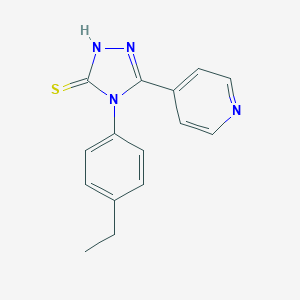 4-(4-Ethylphenyl)-5-(pyridin-4-yl)-4H-1,2,4-triazole-3-thiolͼƬ