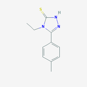 4-ethyl-5-(4-methylphenyl)-4H-1,2,4-triazole-3-thiolͼƬ