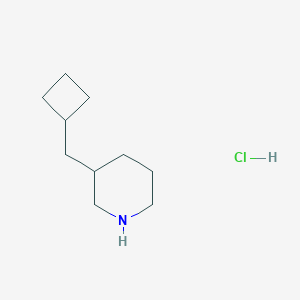 3-(cyclobutylmethyl)piperidine hydrochlorideͼƬ