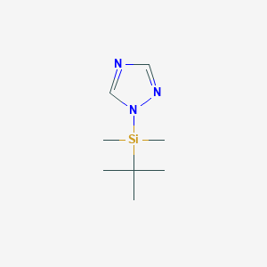 1-[(1,1-Dimethylethyl)dimethylsilyl]-1H-1,2,4-triazoleͼƬ