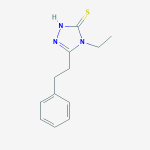 4-Ethyl-5-(2-phenylethyl)-4H-1,2,4-triazole-3-thiolͼƬ