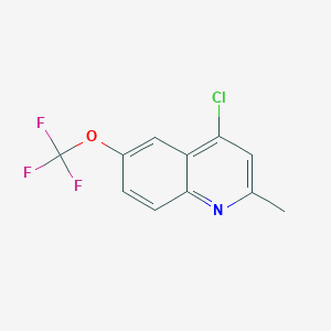 4-Chloro-2-Methyl-6-(Trifluoromethoxy)QuinolineͼƬ