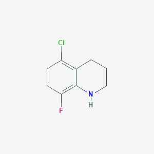 5-chloro-8-fluoro-1,2,3,4-tetrahydroquinolineͼƬ