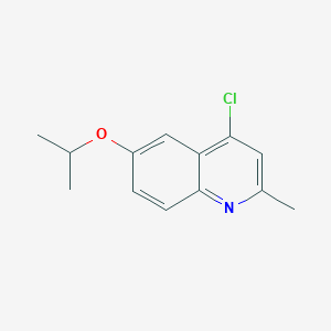 4-Chloro-2-methyl-6-(propan-2-yloxy)quinolineͼƬ