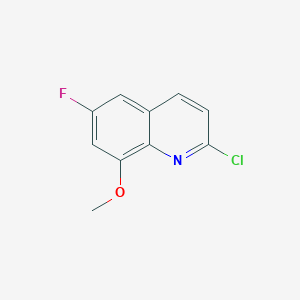 2-Chloro-6-fluoro-8-methoxyquinolineͼƬ