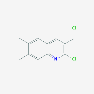 2-Chloro-3-chloromethyl-6,7-dimethylquinolineͼƬ